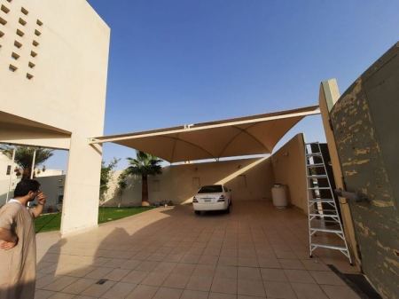 تركيب مظلات المدينة المنورة
